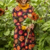 Trikotkleid „Sunflower“ aus Lyocell/Elasthan