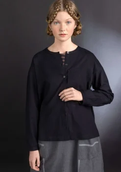 Twillbluse aus Bio-Baumwolle