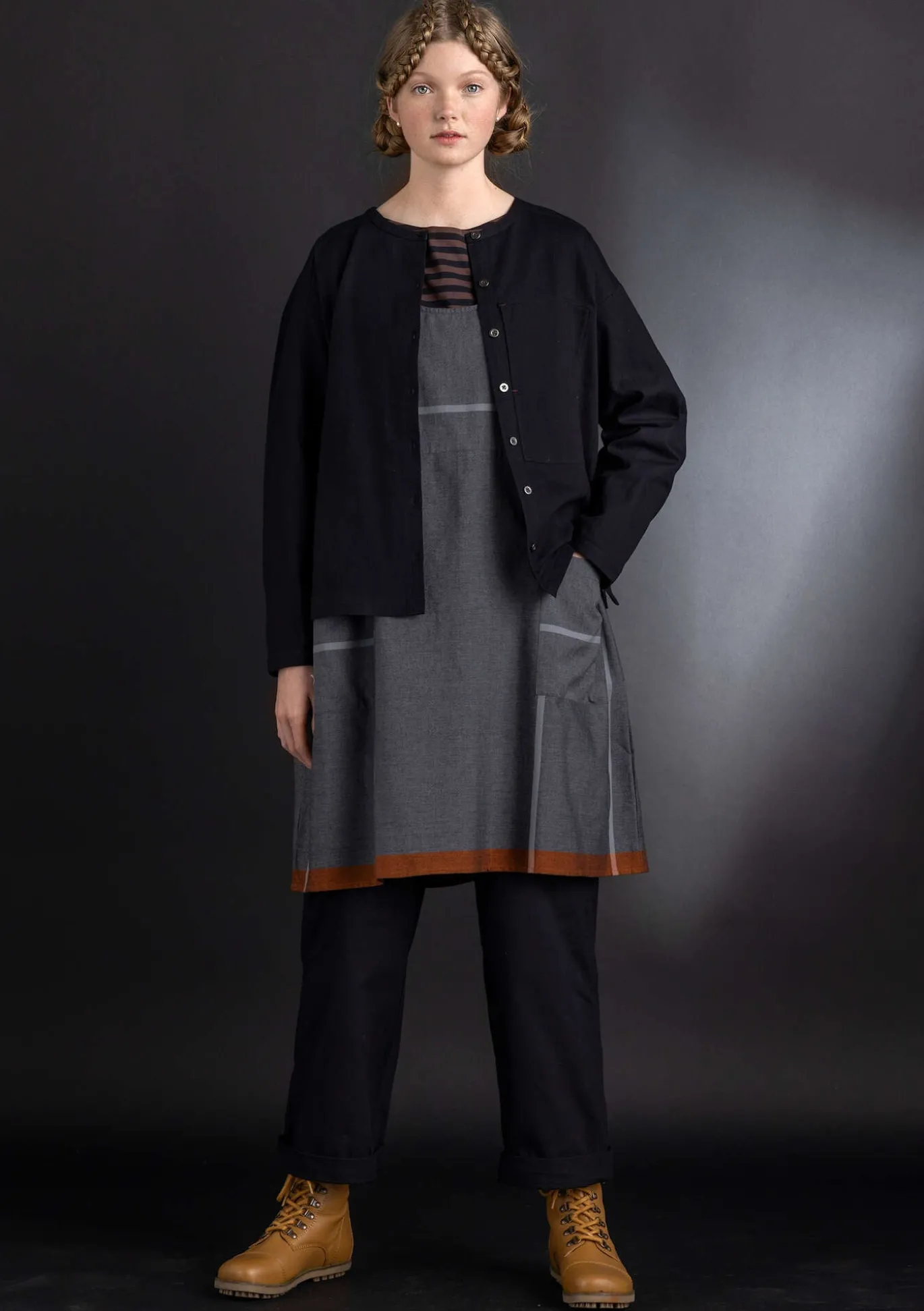 Twillbluse aus Bio-Baumwolle