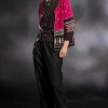 Webhose aus Bio-Baumwolle/Leinen
