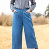 Webhose aus Leinen/Bio-Baumwolle