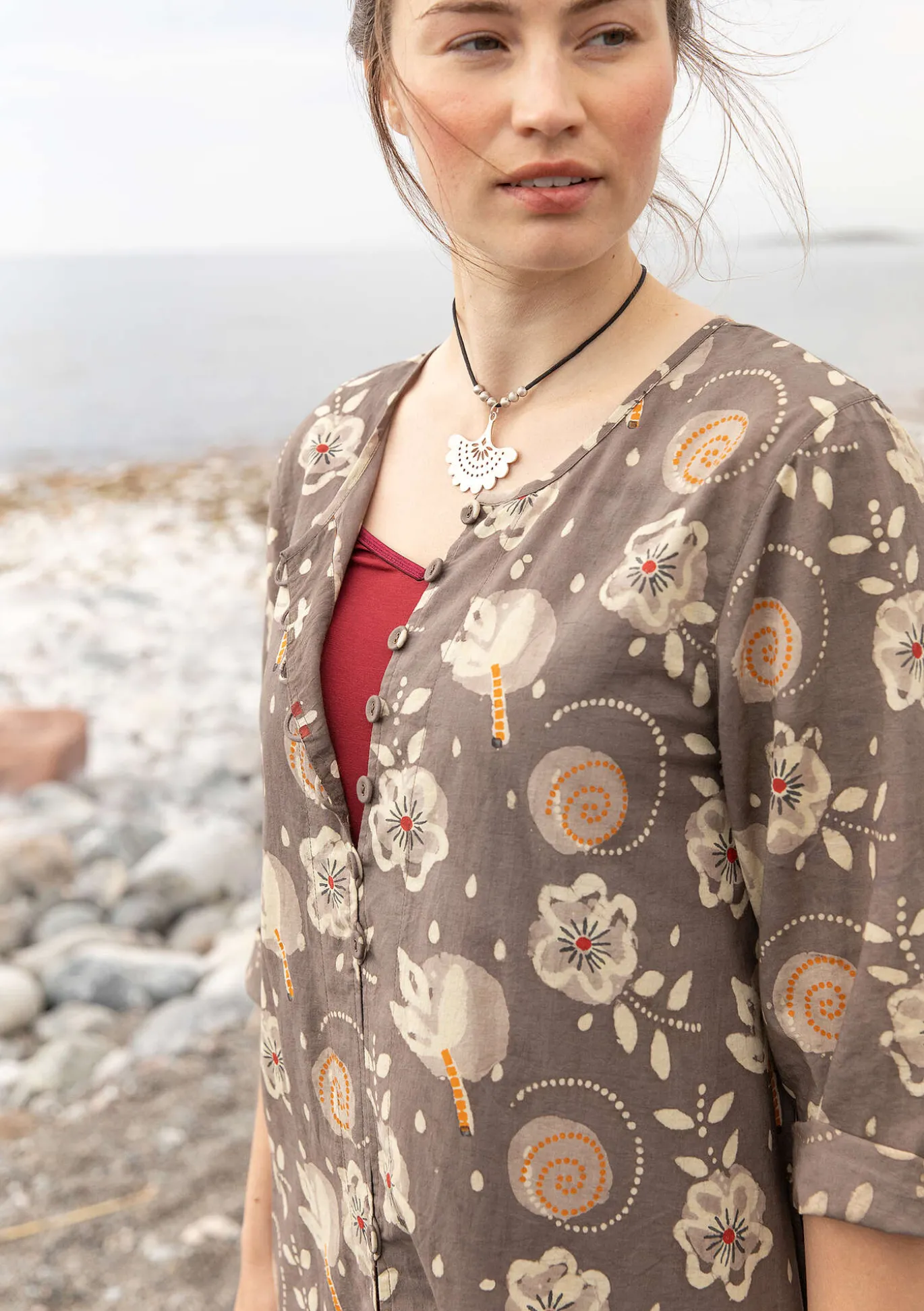 Webkleid „Kamala“ aus Bio-Baumwolle
