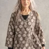 Wickelbluse „Clay“ aus Bio-Baumwolle