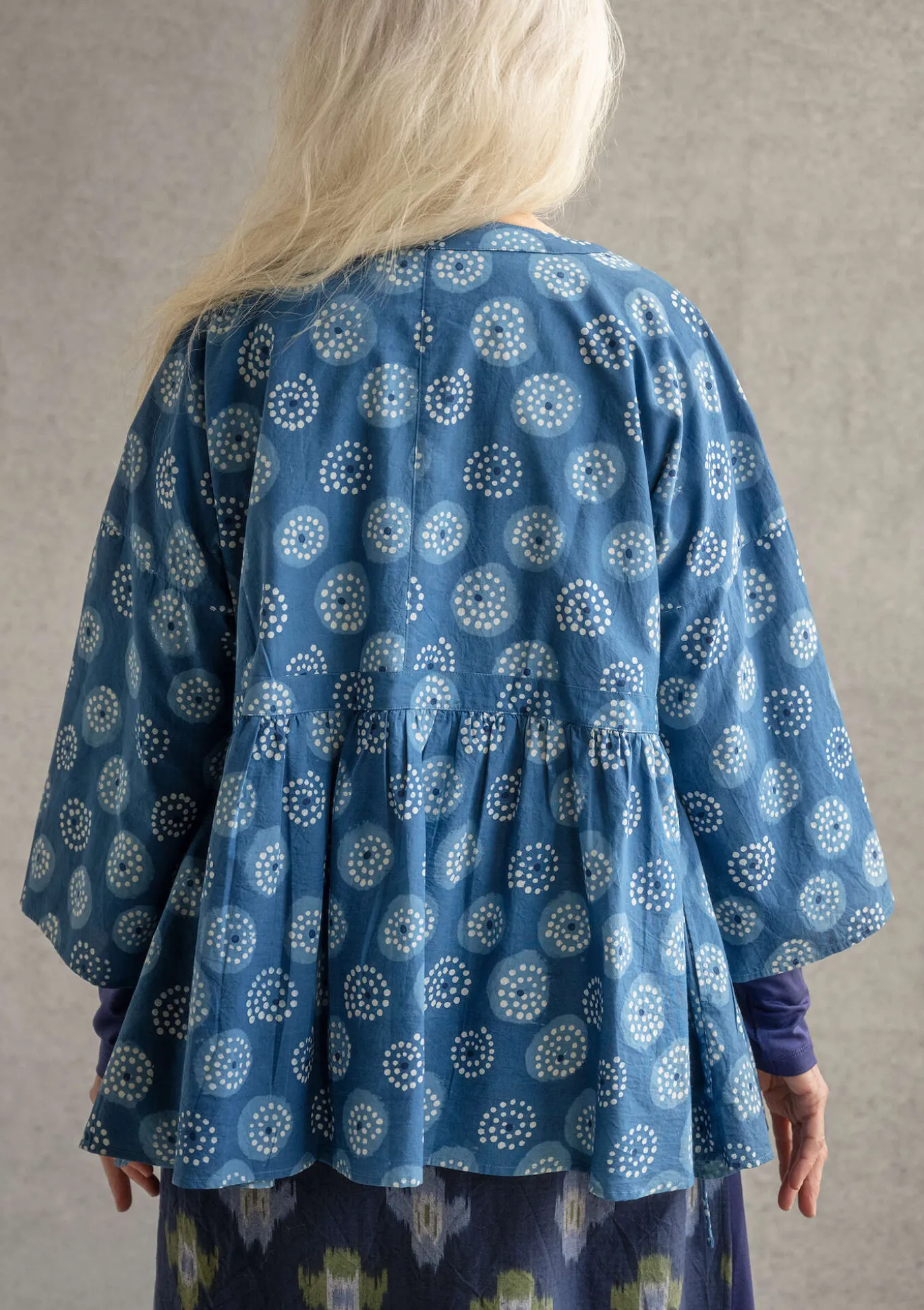 Wickelbluse „Clay“ aus Bio-Baumwolle