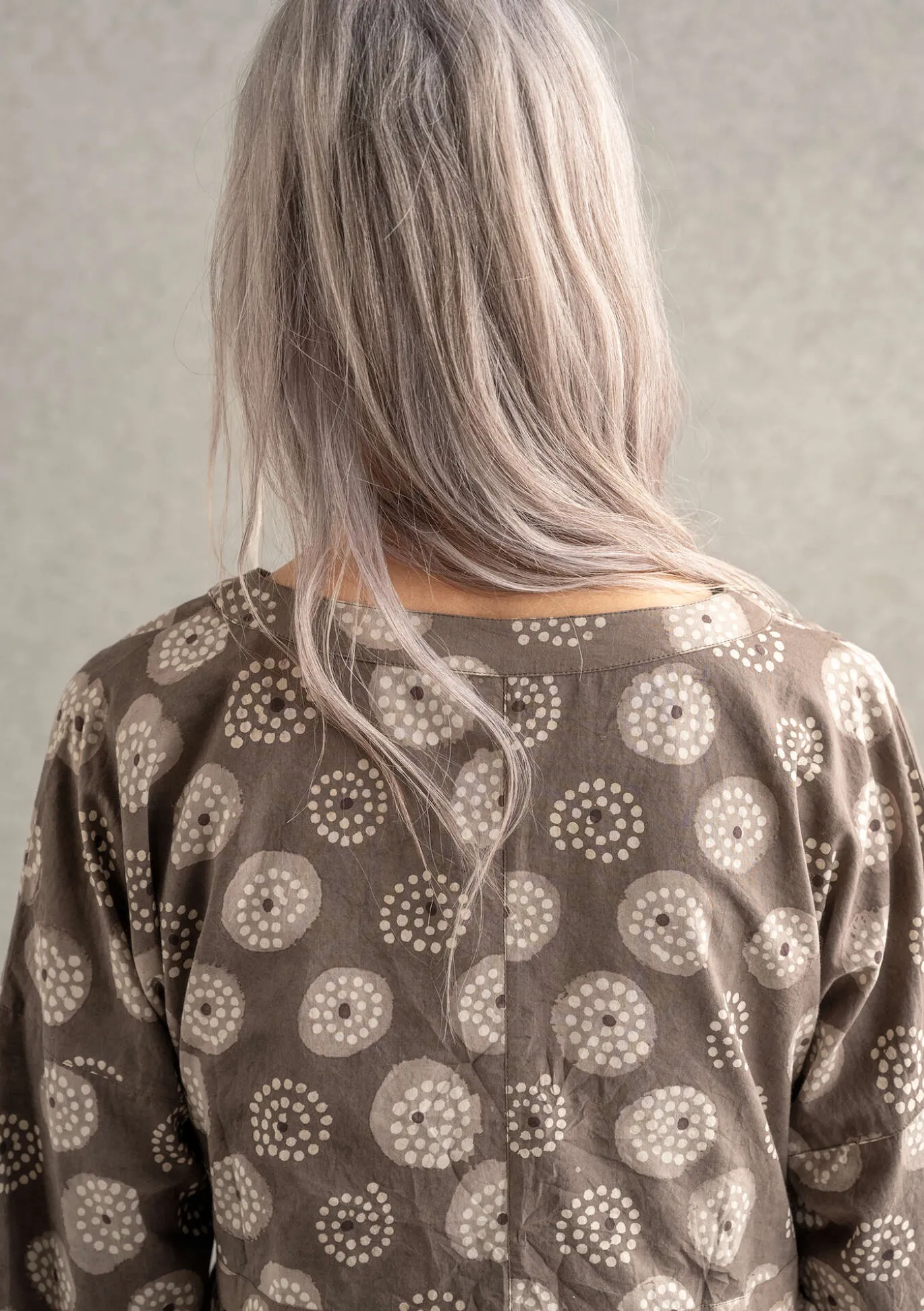 Wickelbluse „Clay“ aus Bio-Baumwolle
